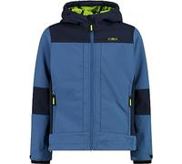 CMP Mixte Enfant Giacca in Da Bambini Veste Softshell pour avec Capuche Fixe, Dusty Blue-B.Blue, 176 EU