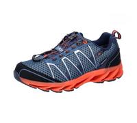 CMP Mixte Enfant Kids Altak Trail Shoes WP 2.0 Chaussure de randonnée, Bluestone Arancio, 2.5 UK