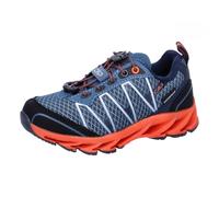 CMP Mixte Enfant Kids Altak Trail Shoes WP 2.0 Chaussure de randonnée, Bluestone Arancio, 31 EU