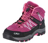 CMP Mixte Kids Rigel Mid Trekking Shoes WP Chaussures-de-Marche, Berry Pink Fluo, 37 EU