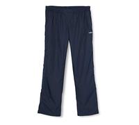 CMP - Pantalon de pluie homme avec doublure et zips latéraux sur toute la longueur, Noir Bleu, XL