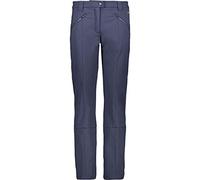 CMP - Pantalon femme avec guêtre interne, Noir Bleu, XL