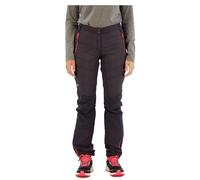 CMP - Pantalon hybride femme, Anthracite-Rouge Fluo, M