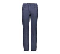 CMP - Pantalon femme avec guêtre interne, Noir Bleu, XS