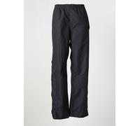 CMP - Pantalon imperméable femme avec zips latéraux sur toute la longueur, Noir, L