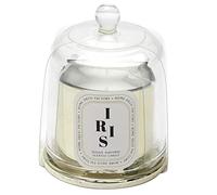 CMP Paris Bougie parfumée Musc Blanc avec Cloche - Bijou Surprise - D 6,8 x H 11 cm