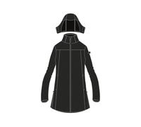 CMP, PARKA JACKET ZIP HOOD, 34A0326, Basic Black, D36, Woman