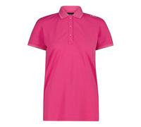 Cmp 34d5996 Short Sleeve Polo Rose M Femme