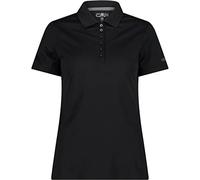 CMP - Polo Femme, Noir-Graphite, L