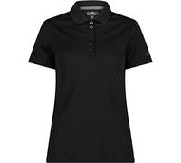 CMP - Polo Femme, Noir-Graphite, XL
