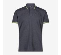 CMP Polo Hommes En Melange Stretch, F. Lli Campagnolo - N950 (Gris Bleu)