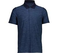 CMP Polo Melange Stretch, Homme, Polo Mélange Stretch Jersey Taille 54 M862, 39T5817_M862_54, Bleu, 54