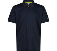 CMP - Polo pour homme, B.Bleu-Limegreen, 56