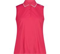 Polo sans manches en piqué extensible femme CMP Rose 2XL