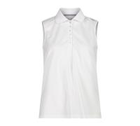CMP - Polo sans manches pour femme, Blanc gris, L