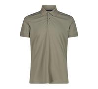 CMP Polo Tecnica Tinta Unita Shirt, Sage, 52 Homme