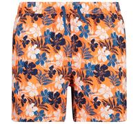CMP - Printed Shorts - Short de bain - 58 - orange / navy / pacific