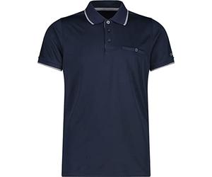 CMP Quick-Drying Short-Sleeved Polo Shirt, Man, Blanc, 46