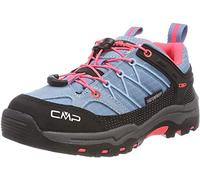 CMP Rigel Low, Chaussures de Randonnée Basses Mixte Adulte, Turquoise (Clorophilla-Red Fluo 89bd), 36 EU