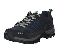 CMP Rigel Low Trekking Shoes WP Homme Chaussures de randonnée, Bleu Foncé Gris Cosmo Plutone, 42 EU