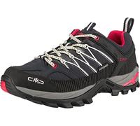 CMP Rigel Low WMN Trekking Shoe WP Femme Chaussures de randonnée, Gris Blanc Cassé Antracite Off White, 36 EU
