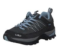 CMP Rigel Low WMN Trekking Shoe WP Femme Chaussures de randonnée, Gris Bleu Clair Graffite Azzurro, 39 EU
