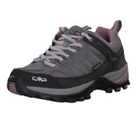 CMP Rigel Low WMN Trekking Shoe WP Femme Chaussures de randonnée, Gris Rose Cemento Fard, 38 EU