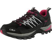CMP Rigel Low WMN Trekking Shoe WP Femme Chaussures de randonnée, Noir Gris Nero Glacier, 38 EU