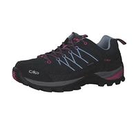 CMP Rigel Low WMN Trekking Shoes WP, Chaussures de Marche, Titanio-Skyway,