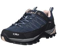 CMP Rigel Low Wmn Trekking Shoes Wp Femme Chaussures de randonnée, Gris Asphalte Anthracite Rose, 38 EU