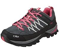 CMP Rigel Low WMN Trekking Shoes WP Femme Chaussures de randonnée, Gris Fuchsia Gris Clair Grey Fuxia Ice, 43 EU