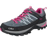 CMP Rigel Low WMN Trekking Shoes WP Femme Chaussures de randonnée, Gris Fuchsia Gris Clair Grey Fuxia Ice, 39 EU