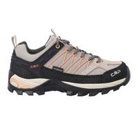 Chaussures CMP Rigel Low Waterproof gris noir orange femme - 38