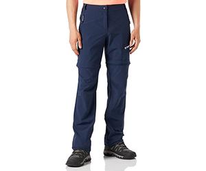 CMP Stretch Nylon Zip Off Pant, Woman, Bleu, 50