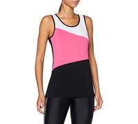 CMP Stretch Top Multicolor mit Logo 30D8086 Haut Femme, Noir, D42