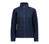 CMP Strick Fleece Jacke Veste Femme, B.Blue-Maiolica, 46