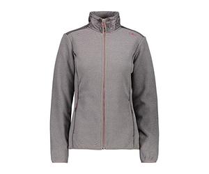 CMP Strick Fleece Jacke Veste Femme, Tortora-Karkadé, Taille 40