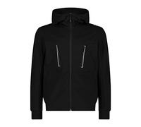 CMP - Sweat homme stretch à capuche fixe, Noir, 54