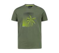 CMP T-shirt en coton jersey unisexe pour enfants et adolescents, Sauge, 110 cm