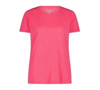 CMP T-shirt en jersey pour femme avec fonction Dry - Léger, respirant et à séchage rapide - Coupe ample pour le sport et les loisirs., Rose fluo, 38