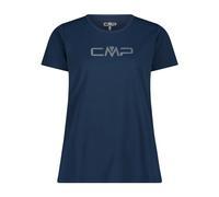 CMP - T-Shirt Femme Bleu Gris 40, Bleu Gris, 36