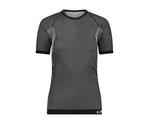 CMP - T-shirt femme sans couture, Noir, 36/38