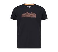 CMP - T-shirt pour enfants, anthracite-Flame, 104, Anthracite-flamme, 104 cm