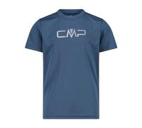 CMP T-shirt unisexe pour enfants et adolescents, Bluesteel 01, 110 cm