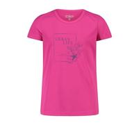 CMP T-shirt unisexe pour enfants et adolescents, fuchsia, 98