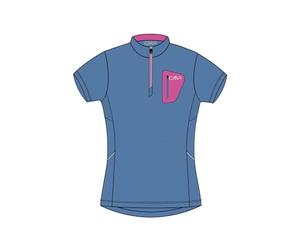 CMP T-Shirts élastiques de vélo pour Femmes, Provence, 52