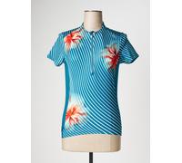 cmp tee-shirts et débardeurs femme de couleur bleu 32