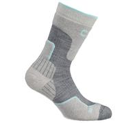 CMP - Trekking Sock Wool Mid - Chaussettes de randonnée - EU 39-42 - grey / acqua