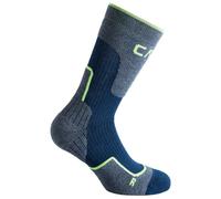 CMP - Trekking Sock Wool Mid - Chaussettes de randonnée - EU 43-45 - navy