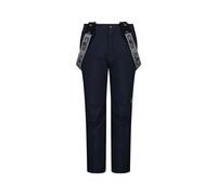 CMP - Unisex Clima Protect ski salopette - Pantalon ski enfant Black Blue - Taille de l'enfant 116 cm
